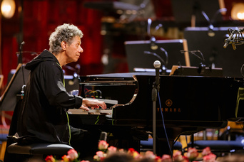 2. fotografie koncertu The Chick Corea Akoustic Band s ČNSO